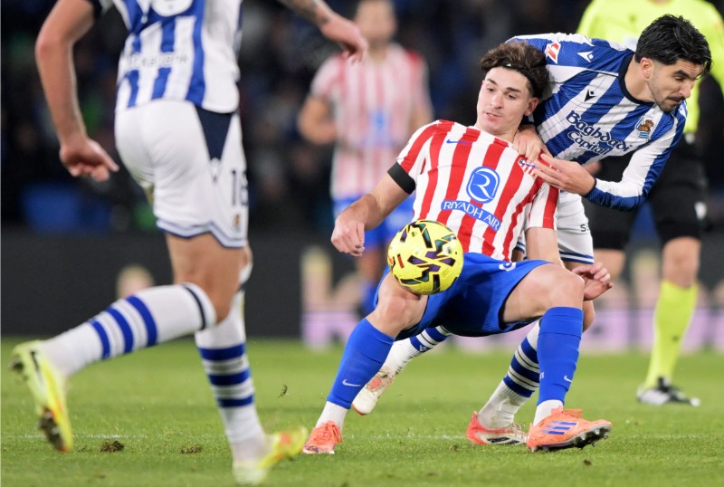Sociedad quyết tâm đánh bại Atletico Madrid